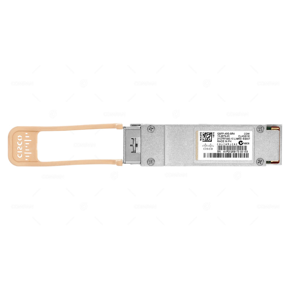 QSFP-40G-SR4 CISCO 40GB QSFP TRANSCEIVER MODULE 10-2672-03